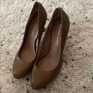 Brown Franco Sarto heels